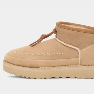 Ugg ultra mini crafted regenerate. Sand color